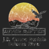 Dolores River Canoe Rentals River Rafter (distressed) Unisex Hoodie | Artistshot