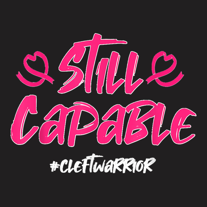 Cleft Lip Palate Strong Pink Awareness Ribbon Warrior T-shirt | Artistshot