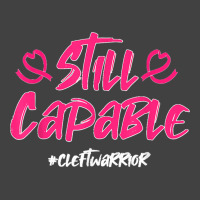 Cleft Lip Palate Strong Pink Awareness Ribbon Warrior Vintage T-shirt | Artistshot