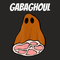 New Jersey Slang Halloween Dry Cured Meat Gabaghoul Gabagool Ladies Fitted T-shirt | Artistshot