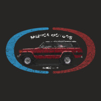 Merica Motors - Distressed For Darks Ladies Fitted T-shirt | Artistshot