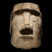 Easter Island Moai Statue Monolith World Mystery Adjustable Cap | Artistshot