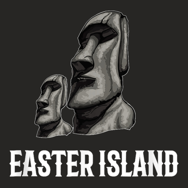 Easter Island Moai Isla De Pascua Easter Island Ladies Fitted T-shirt | Artistshot