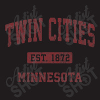 Twin Cities Minnesota Mn Vintage Athletic Sports Design Waist Apron | Artistshot