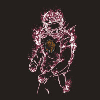 Montana Grizzlies Football Player On Fire - Apparel Tank Top | Artistshot