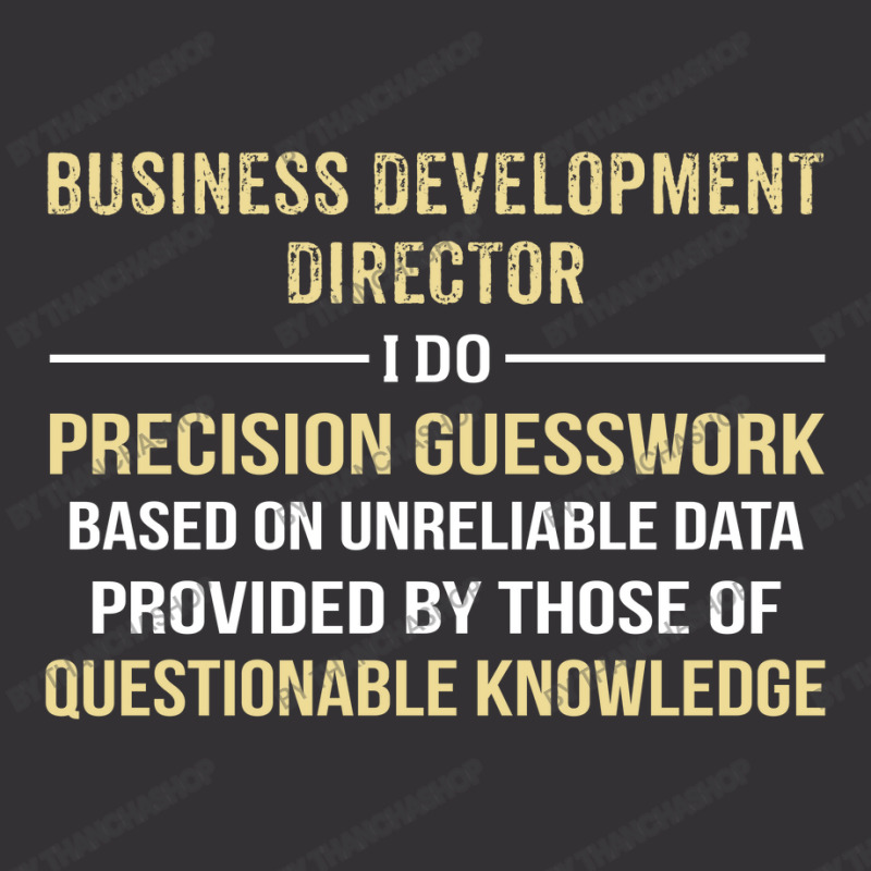 Business Development Director I Do Precision Guesswork Vintage Short | Artistshot