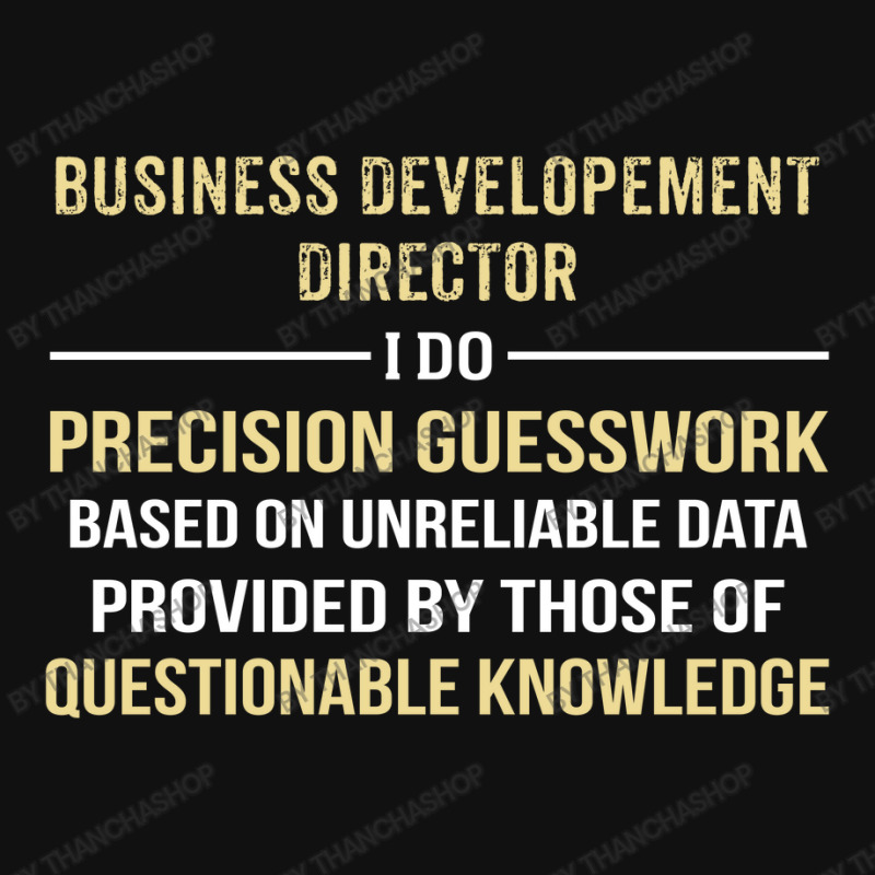 Business Developement Director I Do Precision Guesswork Skinny Tumbler | Artistshot