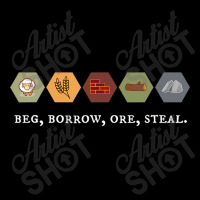 Beg Borrow Ore Steal Board Game Night Men's Long Sleeve Pajama Set | Artistshot