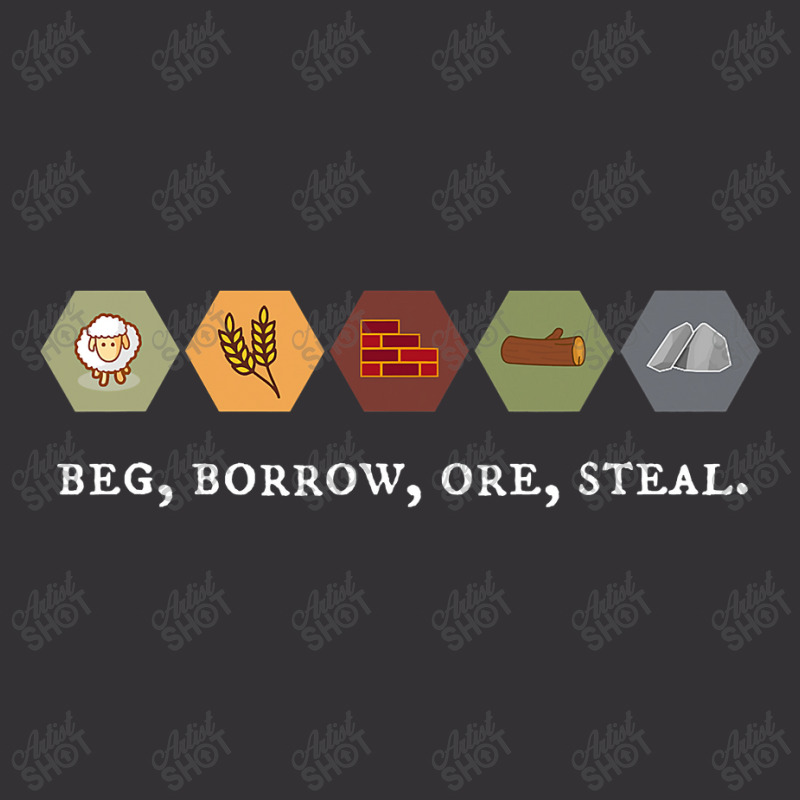 Beg Borrow Ore Steal Board Game Night Vintage Short | Artistshot