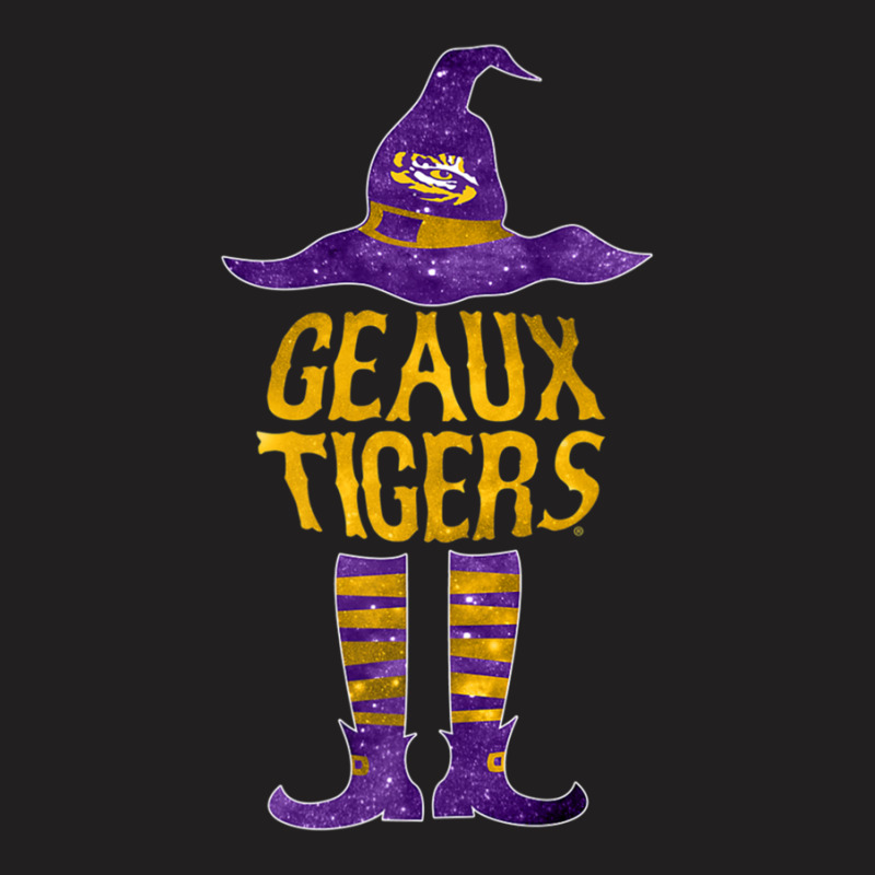 Lsu Tigers Halloween Witch Slogan - Apparel T-shirt | Artistshot