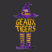 Lsu Tigers Halloween Witch Slogan - Apparel Vintage Hoodie And Short Set | Artistshot