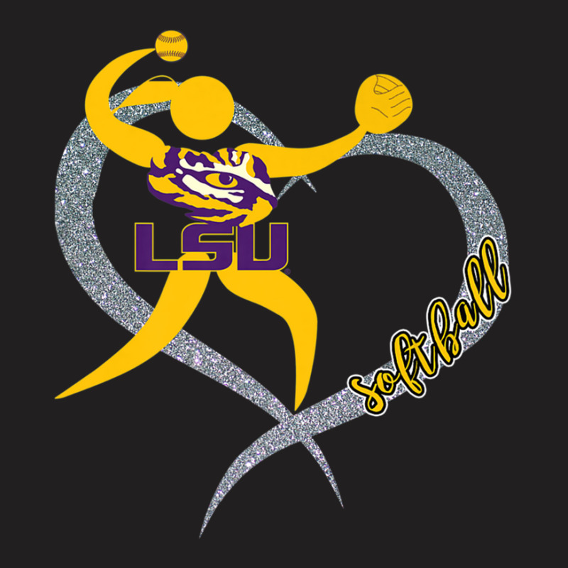 Lsu Tigers Lsu Girls Softball - Apparel T-shirt | Artistshot