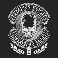 Latin Sayings Tempus Fugit Memento Mori Premium 3/4 Sleeve Shirt | Artistshot