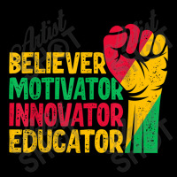 Believer Motivator Innovator Educator Poster Kids Cap | Artistshot