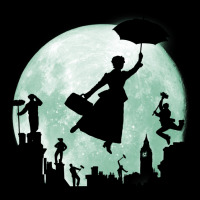 Full Moon Over London     Mary Poppins Kids Cap | Artistshot