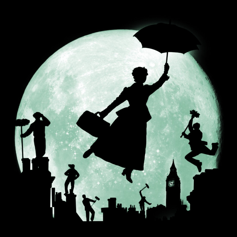 Full Moon Over London     Mary Poppins Kids Cap | Artistshot