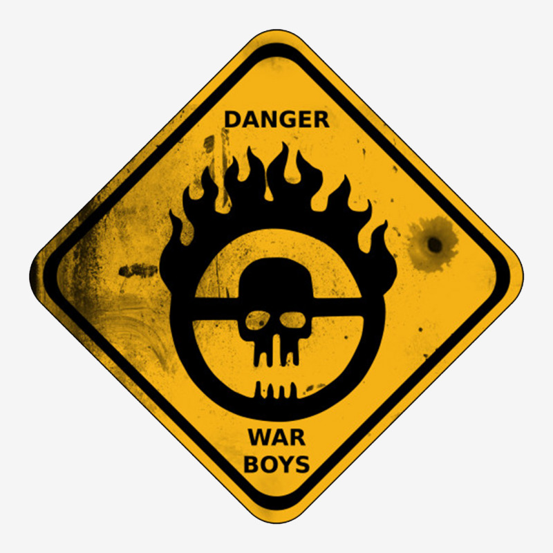 War Boys Danger Road Sign   Bullet Edition   Mad Max Classic T-shirt by cm-arts | Artistshot