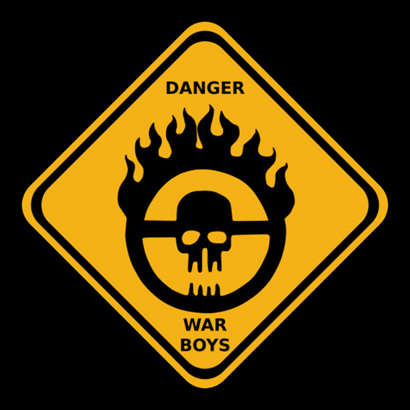 War Boys Danger Road Sign   Clean Edition  Mad Max Legging by cm-arts | Artistshot