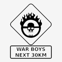 War Boys Road Sign   Clean Edition   Mad Max Adjustable Cap | Artistshot