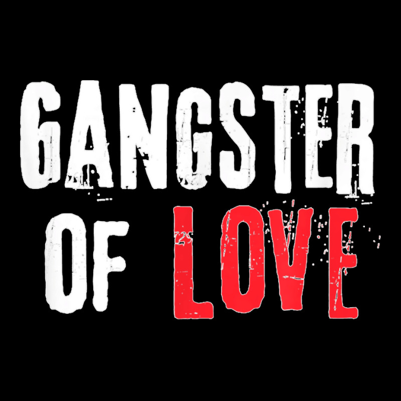 Gangster Of Love Valentines Day Festive Gift Adjustable Cap | Artistshot