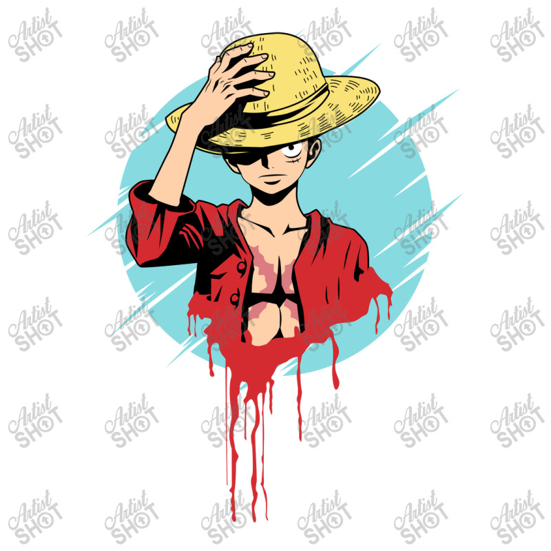 One Piece Anime - Luffy Stainless Steel Water Bottle. By Artistshot