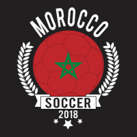 Morocco 2018 Soccer Team Fan Jersey T-shirt | Artistshot