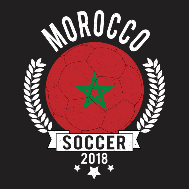 Morocco 2018 Soccer Team Fan Jersey T-shirt | Artistshot