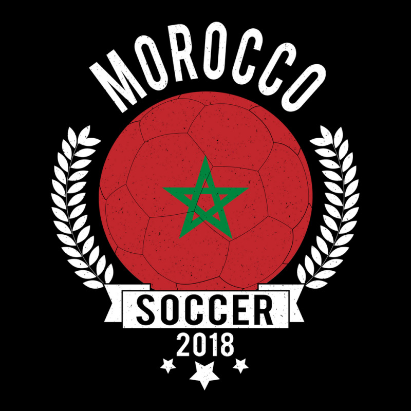 Morocco 2018 Soccer Team Fan Jersey Zipper Hoodie | Artistshot