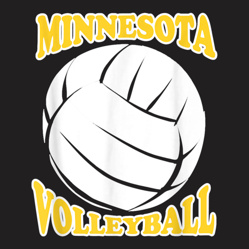 Minnesota Volleyball Graphic T-shirt | Artistshot