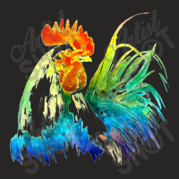 Rooster Lgbt Ladies Fitted T-shirt | Artistshot