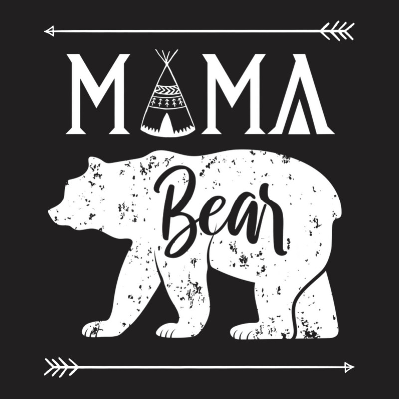 Mothers Day Mama Bear Teepee Indian T-shirt | Artistshot