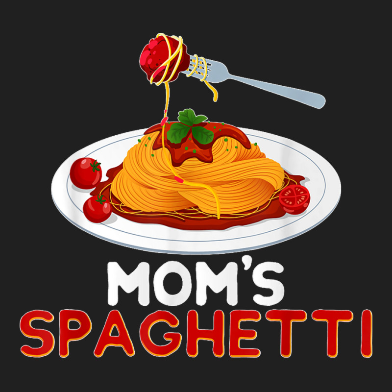 Mom's Spaghetti Food Lover Foodie Loves Pasta Funny Ladies Polo Shirt by STACYSCHUDEL | Artistshot