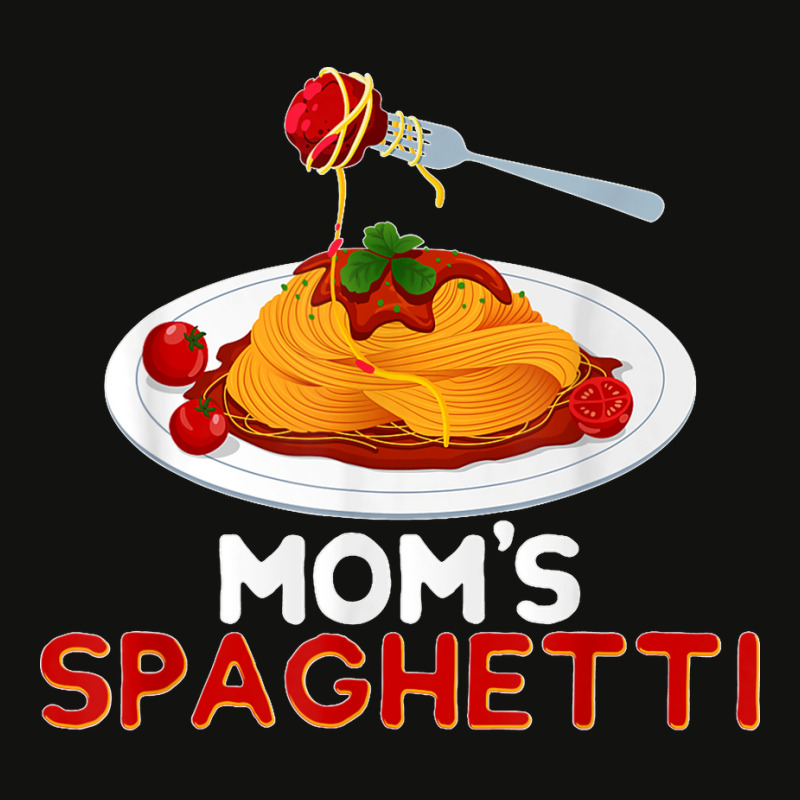 Mom's Spaghetti Food Lover Foodie Loves Pasta Funny Scorecard Crop Tee by STACYSCHUDEL | Artistshot