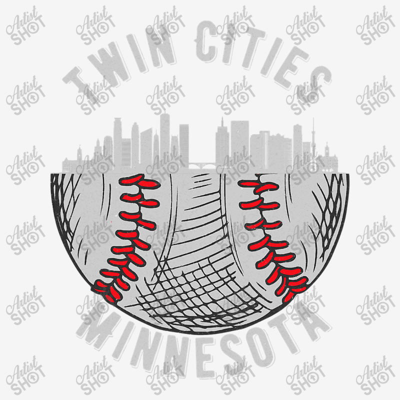 Cool Twin Cities Minnesota Mn Baseball Skyline St. Paulmpls Camper Cup | Artistshot