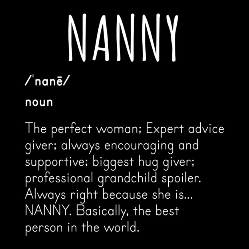 Mothers Day Nanny Nana Noun Dictionary Men's Long Sleeve Pajama Set | Artistshot