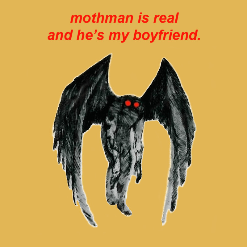 Mothman Is Real And He's My Boyfriend. Vintage Hoodie And Short Set | Artistshot