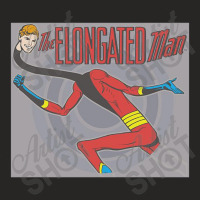 Dc, Elongated Man, Ladies Fitted T-shirt | Artistshot