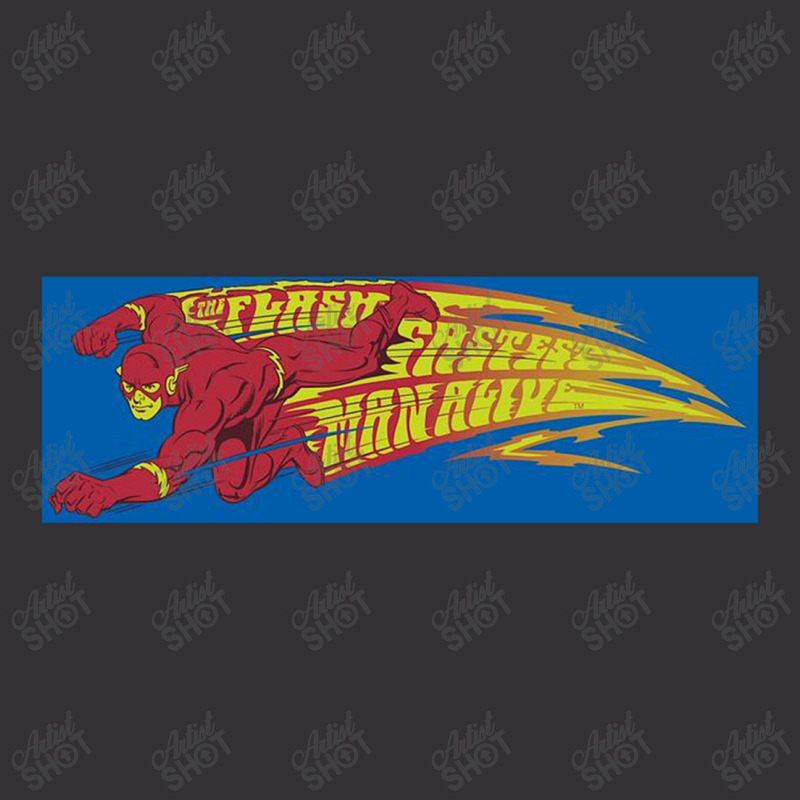 Dc, Fastest Man Alive Vintage Hoodie | Artistshot
