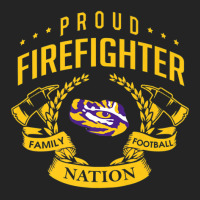 Lsu Tigers Proud Firefighter - Apparel 3/4 Sleeve Shirt | Artistshot