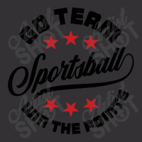 Sportsball Go Team Win The Points  Funny Sports Vintage Short | Artistshot