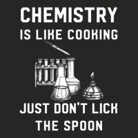 Chemistry Is Like Cooking   Funny Chemistry Ladies Fitted T-shirt | Artistshot