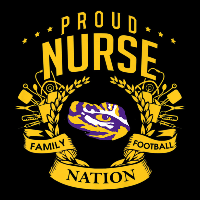 Lsu Tigers Proud Nurse - Apparel Long Sleeve Shirts | Artistshot