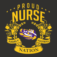 Lsu Tigers Proud Nurse - Apparel Champion Hoodie | Artistshot