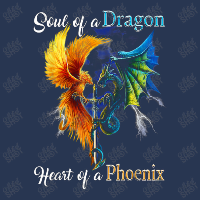 Soul Of A Dragon Heart Of A Phoenix T Shirt Ladies Denim Jacket by Anitabostic | Artistshot