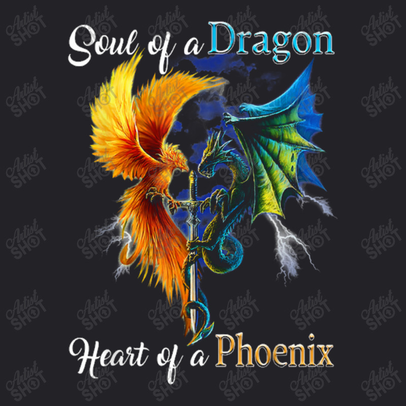 Soul Of A Dragon Heart Of A Phoenix T Shirt Youth Tee by Anitabostic | Artistshot