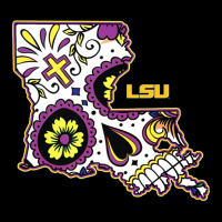 Lsu Tigers Skull State Map - Apparel Unisex Jogger | Artistshot