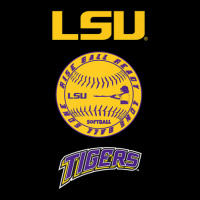 Lsu Tigers Softball - Rise Ball Ready - Apparel Lightweight Hoodie | Artistshot