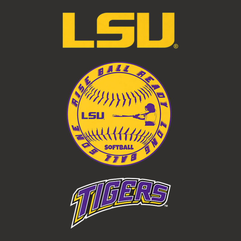 Lsu Tigers Softball - Rise Ball Ready - Apparel Champion Hoodie | Artistshot