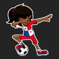 Dabbing Soccer Girl Panama, Panamanian Flag Jersey 3/4 Sleeve Shirt | Artistshot