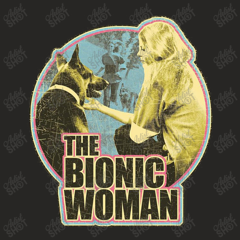 Bionic Woman, Jamie And Max Ladies Fitted T-Shirt by vincetheenemy | Artistshot